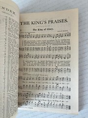 The King’s Praises 1907 Kirkpatrick Gilmour Hill Stone Hymnal Songbook Paperback