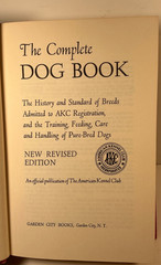 The Complete Dog Book – AKC Hardcover 1964 New Revised Edition