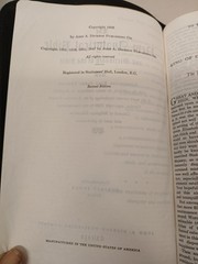 1950 New Analytical Bible Dictionary KJV Genuine Morocco Leather Dickson