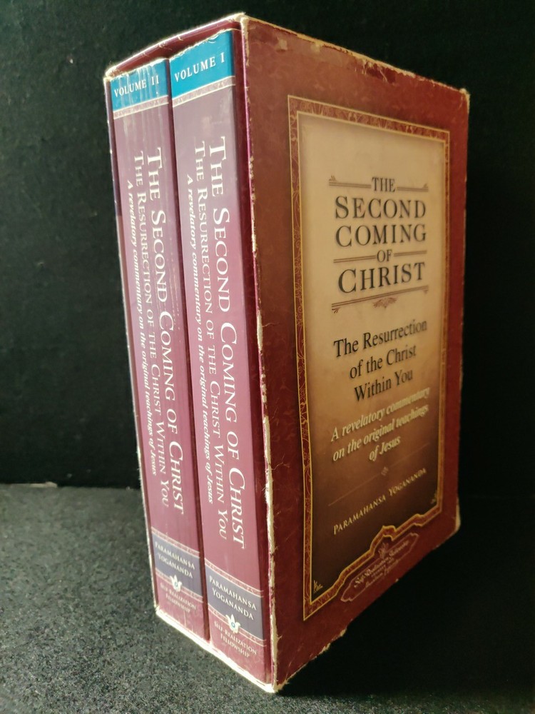 The Second Coming of Christ 2-Vol Box Set Yogananda SRF Paperback 2008