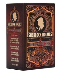 Sherlock Holmes His Greatest Cases 5 Books Paperback Set – By Arthur Conan Doyle
