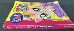 Littlest Pet Shop Coloring & Activity Book 228 Pages 2009 Hasbro Games Mazes
