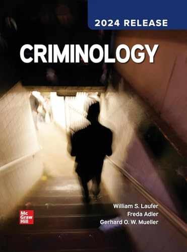 Loose Leaf for Criminology: – Loose Leaf, by Adler Freda; Laufer – Very Good