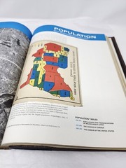 The World Book Atlas 1971 Hard Cover Maps Populations Moon Photos 392 Pages