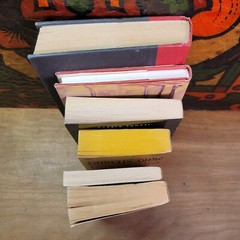 Vintage Fantasy Novels Lot Of 6 Books Magic Mythology Adventure Knights