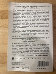 The Shipping News by Annie Proulx Pre Owned Paperback