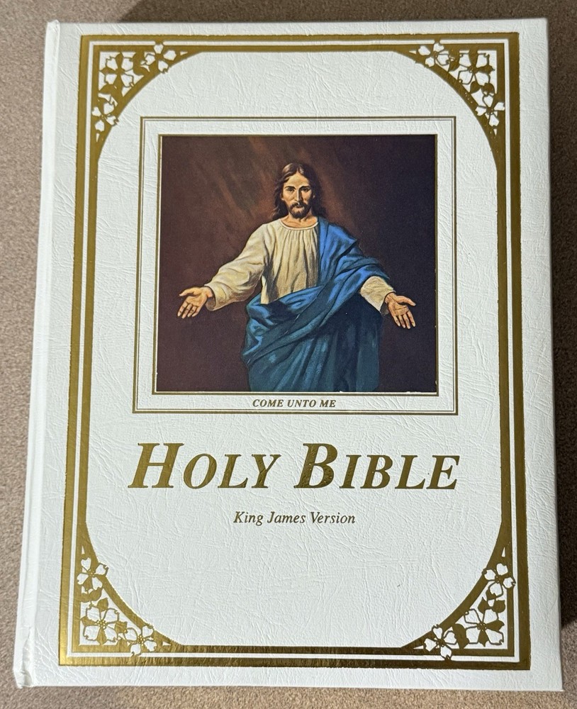 Family Holy Bible KJV King James Version Come Unto Me Edition Hardcover United