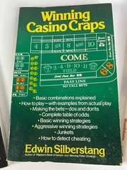 Set of 3 Books on Playing Craps and Winning by Various Authors