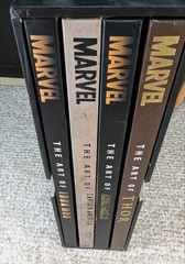 Marvel Studios Art Book Set 4 Hardcover Iron Man Captain America Thor Used