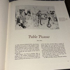 Picasso Blue And Rose Periods, Hardcover 1954 Harry N Abrams,