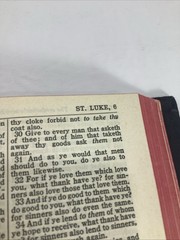 Vintage~NBP~Holy Bible King James Version Self-Pronouncing~Hardcover