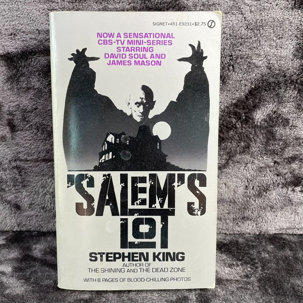 Salems Lot Stephen King 1976 Signet First Printing Horror Vampire Paperback