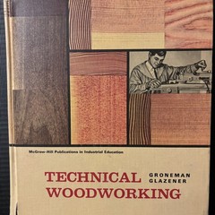 Technical Woodworking (McGraw-Hill) 1966 MCM