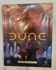 Dune: War for Arrakis – Deluxe Rulebook – Kickstarter CMON NEW