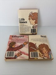 Lot of 3 Books Illustrated Classic Editions Mini Paperback Books