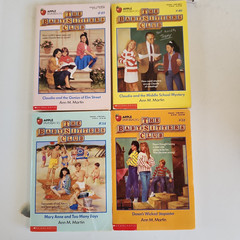 The Baby-Sitters Club Lot of 32 Books Ann M. Martin Apple Fiction Vintage