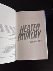 Heated Rivalry By Rachel Reid The Game Changers Italian Edition w/Printed Edge