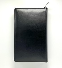 Russian/English Parallel Bible, Synodal/KJV, Black Imitation Leather Zip Cover
