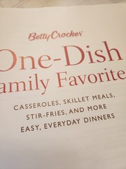 Betty Crocker One Dish Family Favorites Cookbook Hardcover 383 Pages Dinners