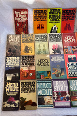 Rex Stout Lot of 39 Paperback Books Mysteries Nero Wolfe Vintage detective 1980s