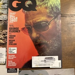 gq magazine Lot Of 5 Timothee chalamet Clooney T. Scott P. Mahomes , D Craig