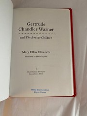 Gertrude Chandler Warner And the Boxcar Children Mary Ellen Ellsworth HB 1997