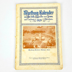 1928 Wartburg Kalender German Edition Book Seminar Dubuque Iowa Vintage