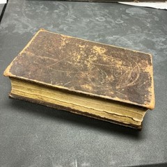 Amos Blanchard „Book of Martyrs” HC leather bound 1831 512 pages