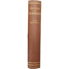 KEYNES ECONOMICS PROBABILITY MATHEMATICS PHILOSOPHY 1921 1st ED THEORY J MAYNARD