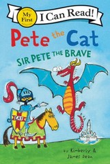 Pete the Cat: Sir Pete the Brave (My First I Can Read) – Paperback – GOOD