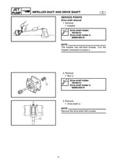 YAMAHA WaveRunner GP1300R Supplementary Service Manual , BOUND, COVERS, FOLDOUTS
