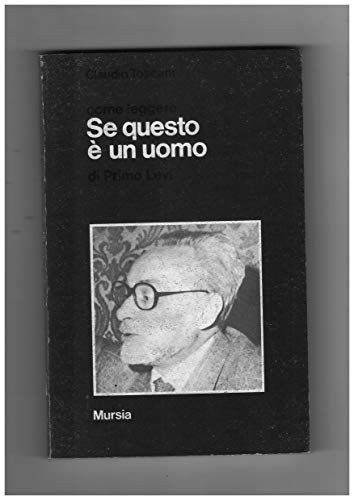 Come leggere: Se questo e un uomo General merchandise Book The Fast Free