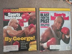 Lot of 25 Vintage BOXING Sports Illustrated Magazines Sugar Ray v Marvin Hagler