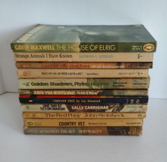 Mixed Authors Lot/11 Small Paperback Human Animal Relationships True Stories
