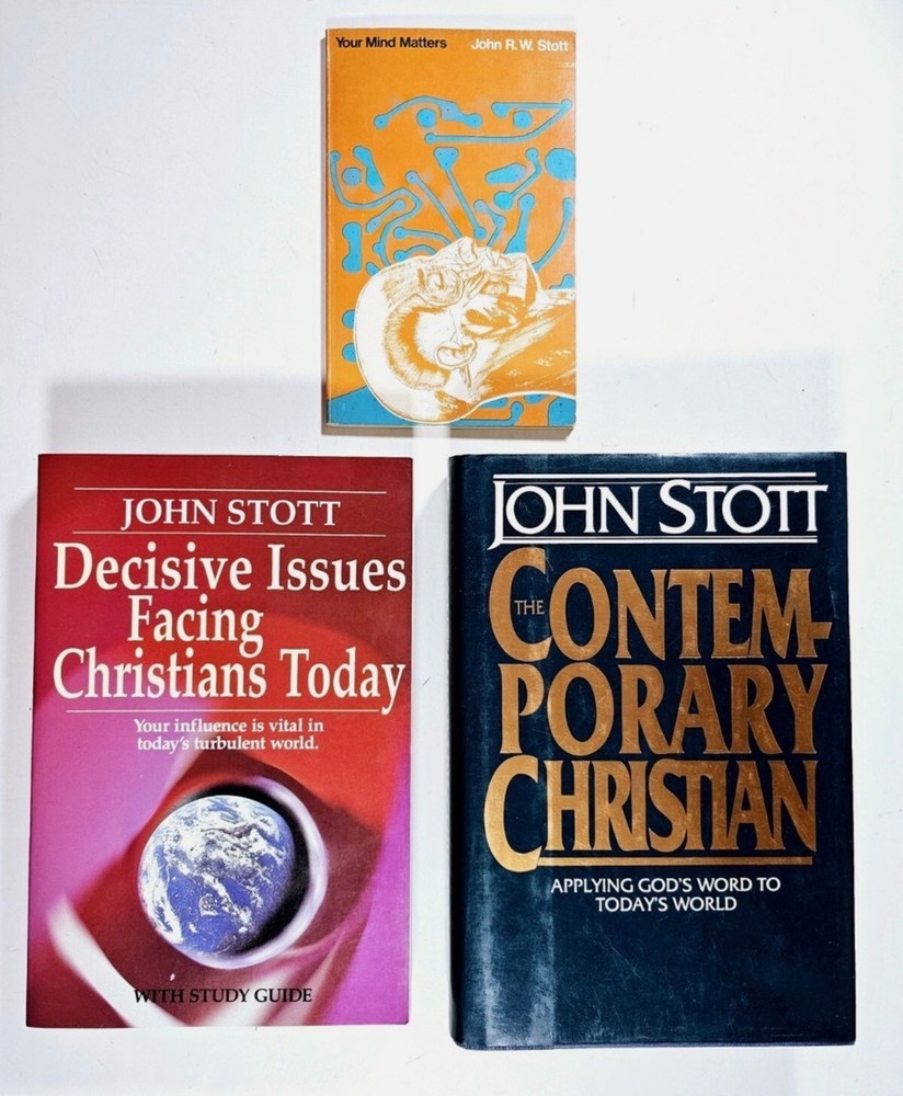 3 Books by John R. W. Stott
