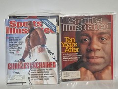 Lot of 11 Vintage Sports Illustrated Magazines NBA Mixed Years