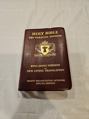 Holy Bible TBN Parallel Edition King James Version Living Translation KJV NLT