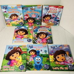 Me Reader „Dora The Explorer” Story Reader Tablet w/ Complete 8 Book Set
