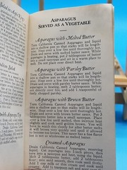 Asparagus for Delicacy & Variety cookbook 24 pages