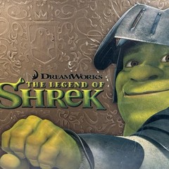 The Legend of Shrek by Dreamworks First Edition Hard Cover Interactive Book