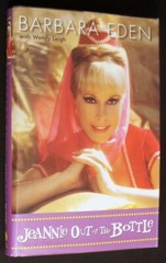 Barbara Eden SIGNED 1ST ED – Jeannie Out of the Bottle HC/DJ with Mylar Cover