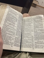 Holy Bible Cambridge French Morocco leather #24XC