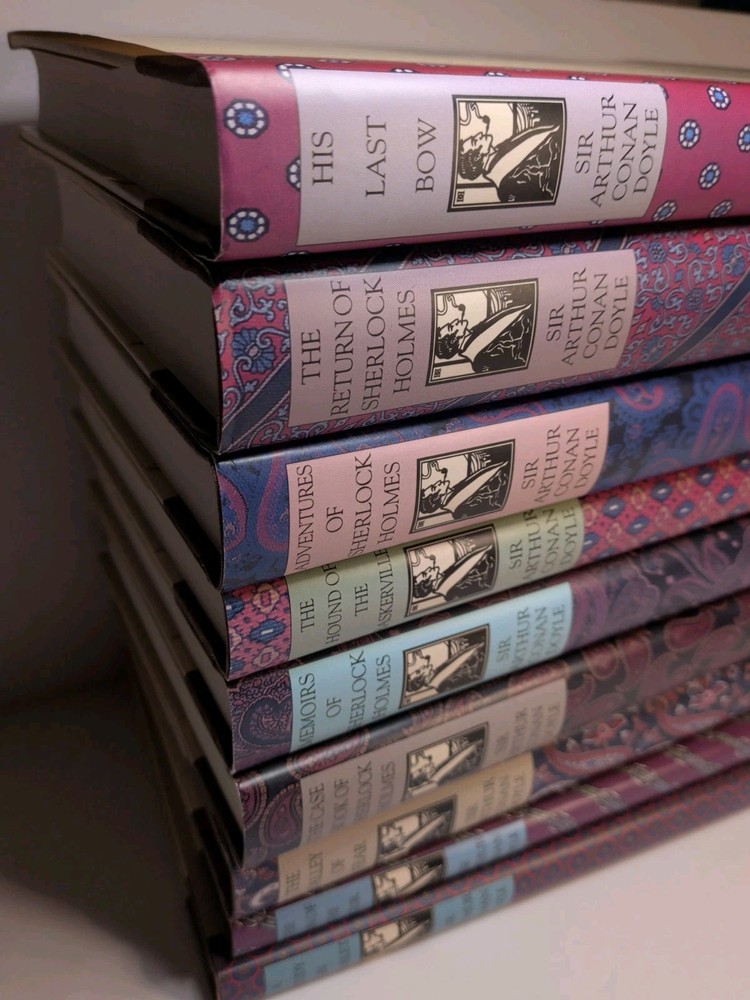 Sherlock Holmes: 9 Volume Set Book Of The Month Club HB Sir Arthur Conan Doyle