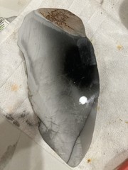 True Hard Arkansas. Multi Color Novaculite Super Pure Super Hard 829g