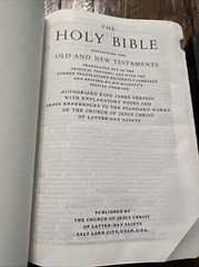 Matching Black Leather Scriptures 7-1/2” X 5-1/2” Clean Pages!