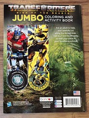 Transformers Rise Of The Beasts Jumbo Coloring & Activity Book (Made In USA)