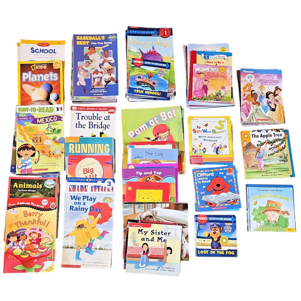 Lot 235 Readers Ready to Read Reading Level Pre 1 2 3 4 Kids Books Mixed