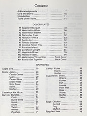 The Fine Art of Garnishing Food Jerry Crowley Vintage 1982-104 pages See Video