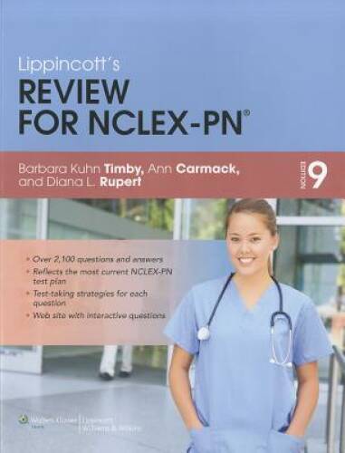 Lippincott Review for NCLEX-PN (Lippincott’s Review for NCLEX-PN), Ninth – GOOD