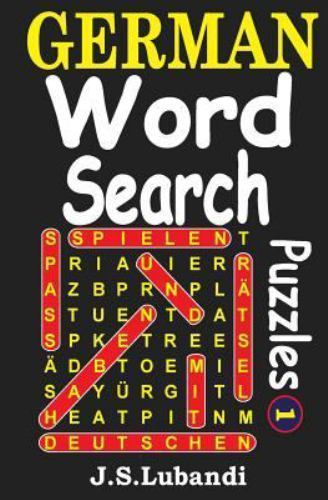 German Word Search Puzzles by Lubandi, J. S.